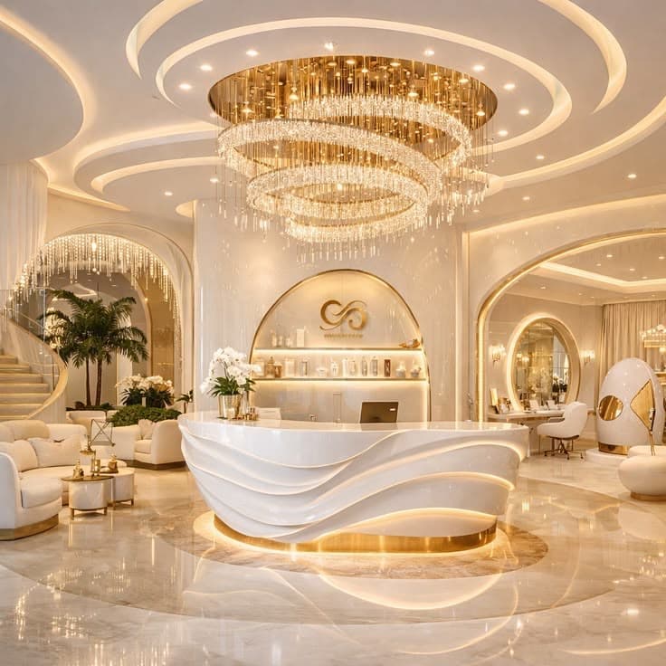 Luxury Salon Reception