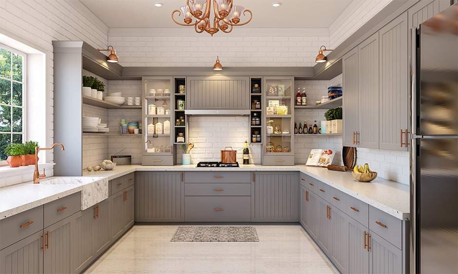 Classic Grey Shaker Kitchen