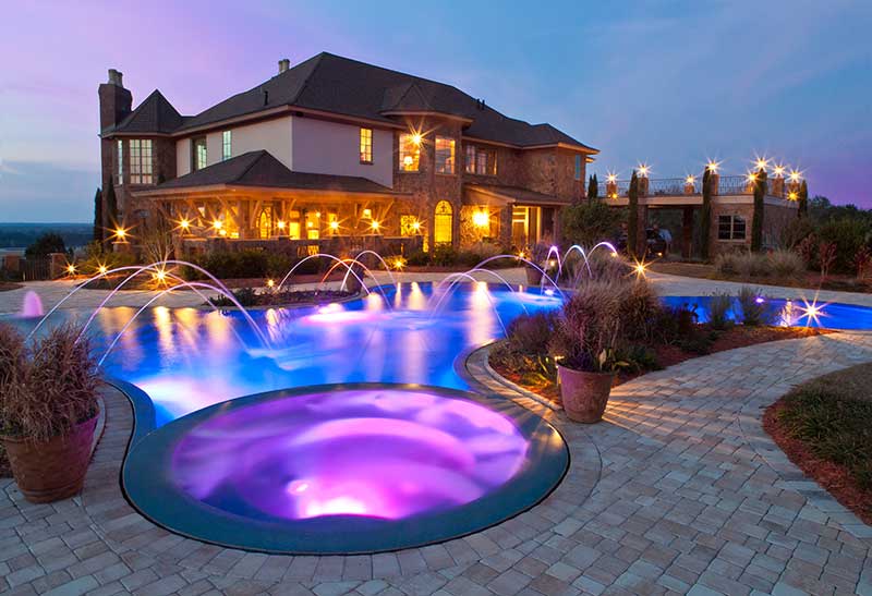 Fountain-Jet Pool & Spa