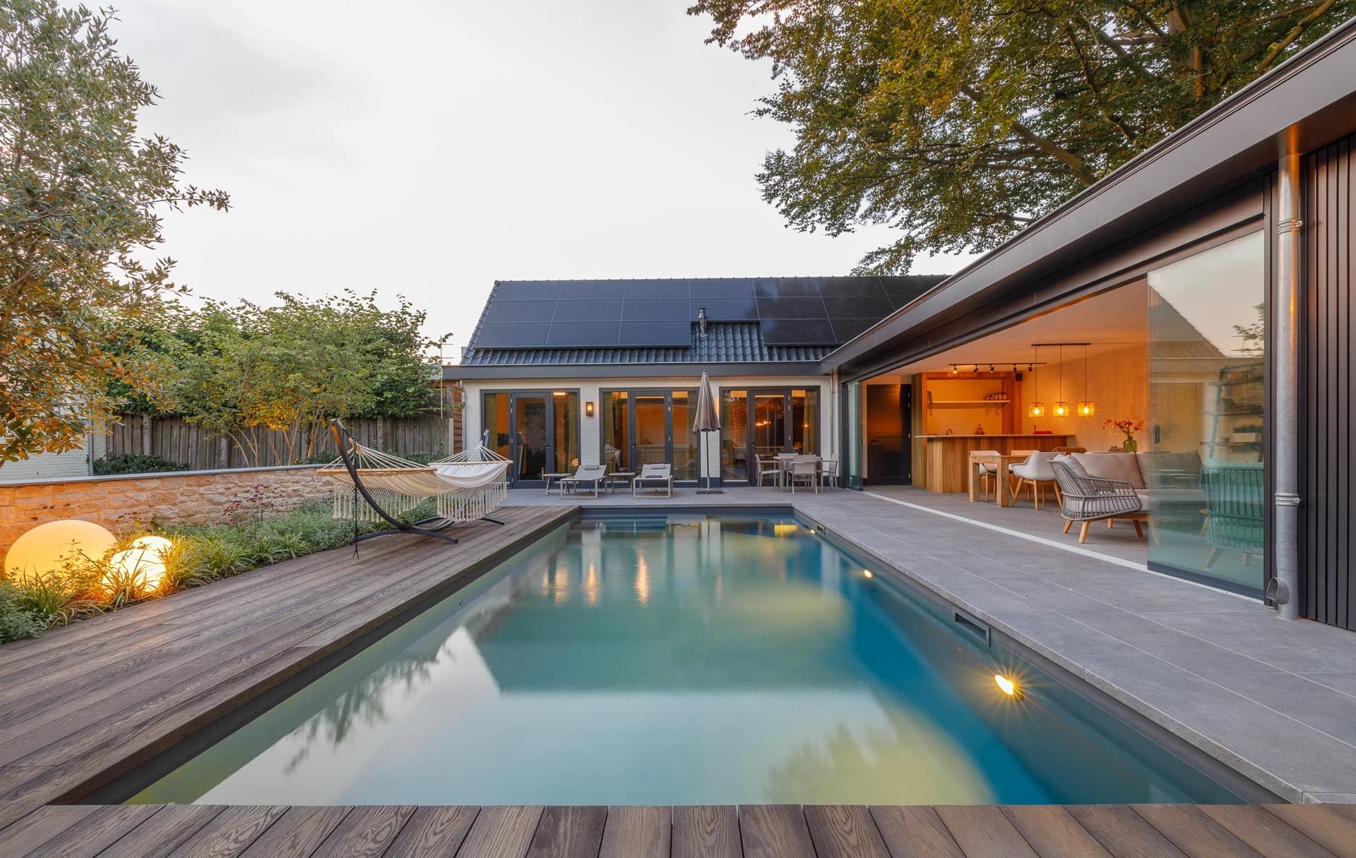 Pool-house & Lap Pool